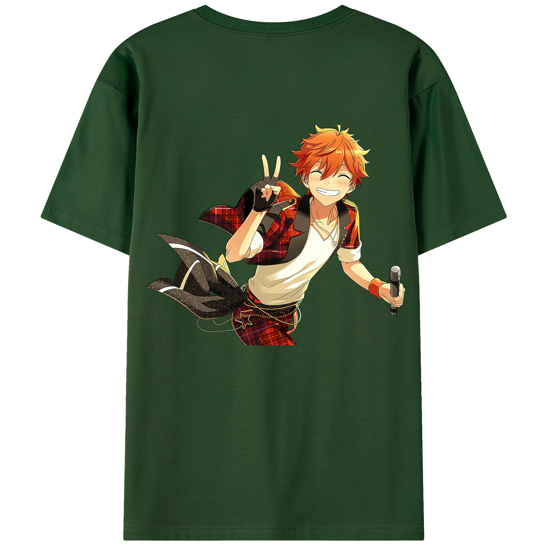 （画像用） あんさんぶるスターズ! Ensemble Stars 綿100％半袖Tシャツ（背面プリント）